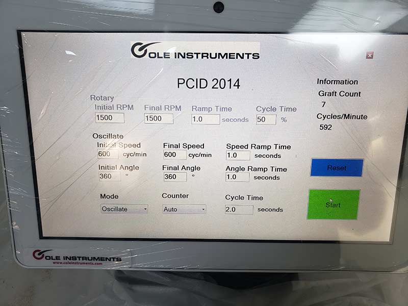 pcid control screen