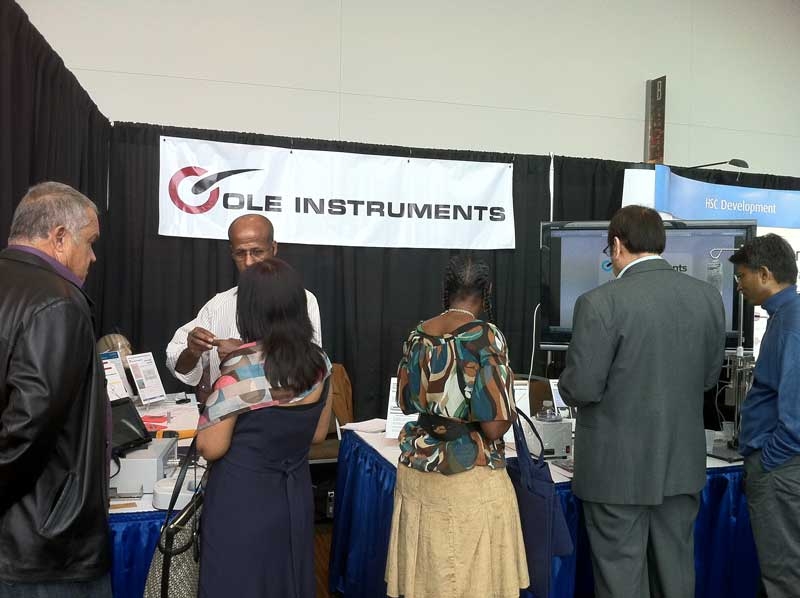 Cole Instruments attended the 2011 ISHRS meeting in Anchorage, Alaska